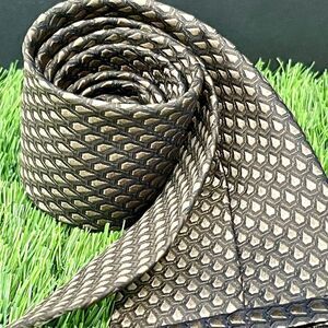 Paul Stuart silk Tie Brown/Tan.